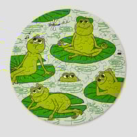 Image 4 of Peace Frogs Puzzle
