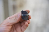 Image 4 of funky green vintage vibe ring (9.75)