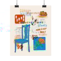 Conversations 9x11 Print