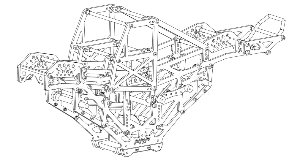 Team PRP FCR LMT Chassis Conversion Kit