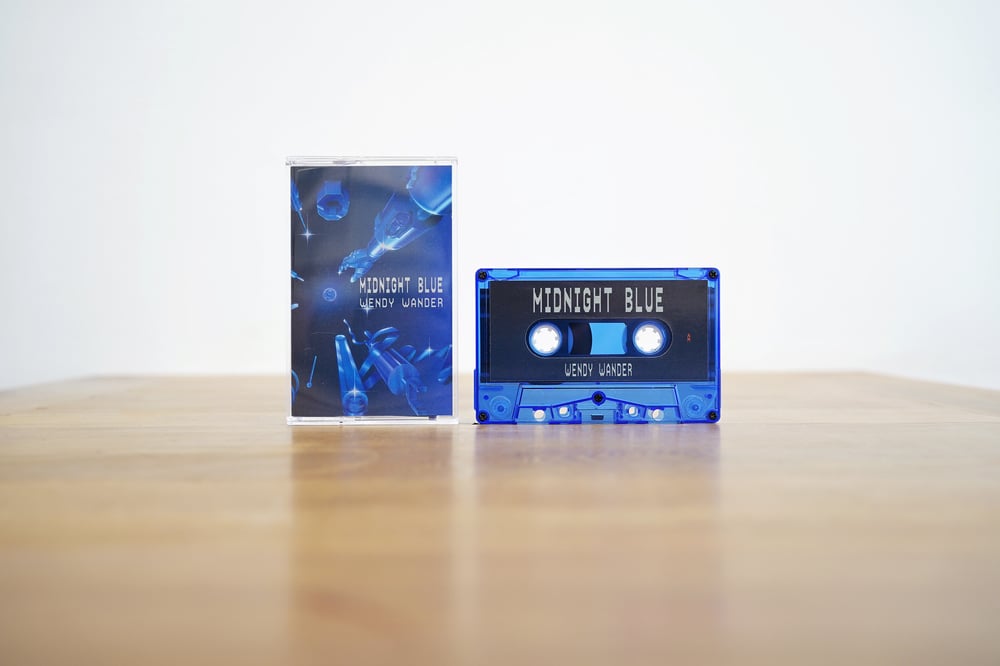 Image of  [KOT006] 溫蒂漫步 Wendy Wander - Midnight Blue Sticker Cassette