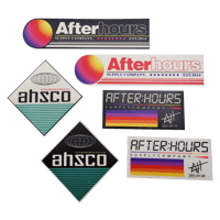 Image 1 of Vintage Media Sticker Set