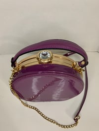 Image 3 of Purple Patent Leather Bag