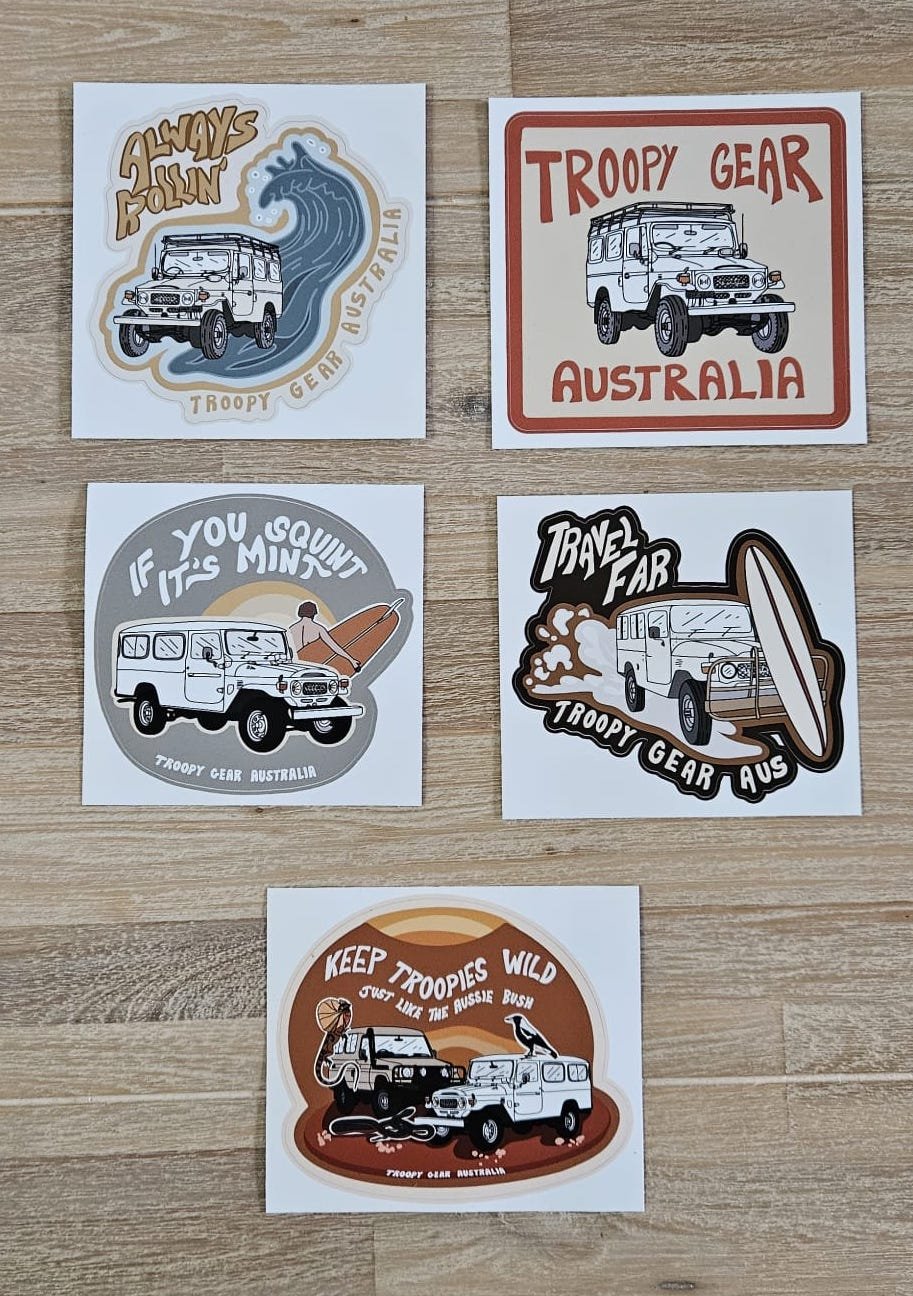 Image of The 40 Series Sticker Pack