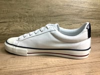 Image 6 of Victoria white cotton canvas lo top sneaker 