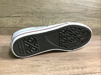 Image 9 of Victoria white cotton canvas lo top sneaker 