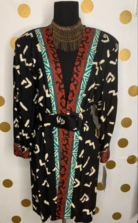 Image 3 of Aztec Printed Blazer - Size: 18W