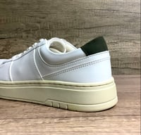 Image 2 of Six feet white leather sneaker off white vintage sole 