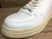 Image 9 of Six feet white leather sneaker off white vintage sole 