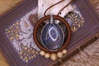 Image 2 of Copper linen labradorite necklace