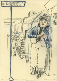 Image 1 of Woman on the Thameslink 2