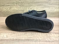 Image 5 of Tortola vegan leather all black sneaker made in Spain 
