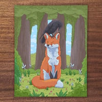 Image 1 of Fox & Crow Print