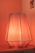 Table lamp PAULA old rose & pink frame Image 3