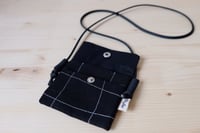 Image 3 of Porta Tessere Ricamo Black