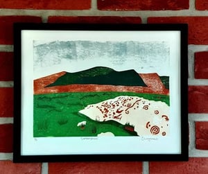 'Lordenshaws' Limited Edition Linocut Print