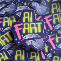 Image 1 of AI Fart Sticker