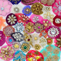 Image 4 of Mini Sari Embellishments Craft Pack 25 Pieces