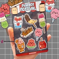Image 2 of Summer Festival Sticker Sheet