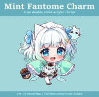 Image 1 of Mint Fantome charm