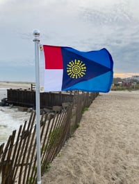 12”x18” LBI flag with grommets