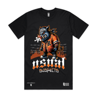 Image 1 of Usual Suspects - Orange Hill Grunts Hog Tee