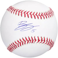 Bryson Stott Autographed Baseball #5: MLB Fanatics Authentic