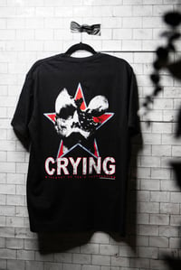 Image 2 of "crying" t-shirt