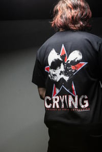 Image 4 of "crying" t-shirt