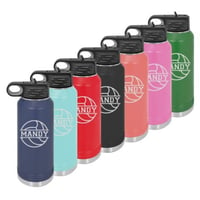 Personalized Volleyball Water Bottle