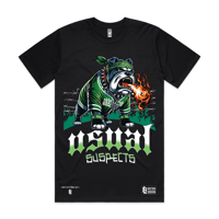 Image 1 of Usual Suspects - Green Valley Goons Bulldog Tee