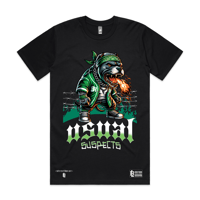Image 1 of Usual Suspects - Green Valley Goons Pitbull Tee