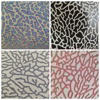 Image 1 of Elephant print /safari print leather 