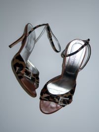 Image 3 of Dolce & Gabbana Leopard Pony Hair Heels IT 39.5