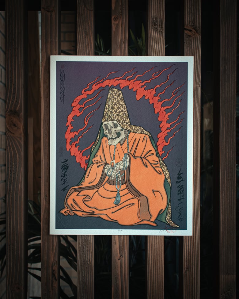 Image of "Sokushinbutsu" print