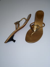 Image 4 of *RARE* Gucci Thong Sandals Interlocking GG IT 37.5