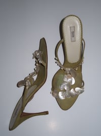 Image 5 of *RARE* Prada Seashell Heels IT 40