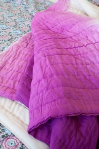 Image 2 of Grape Dip Dye Quilt