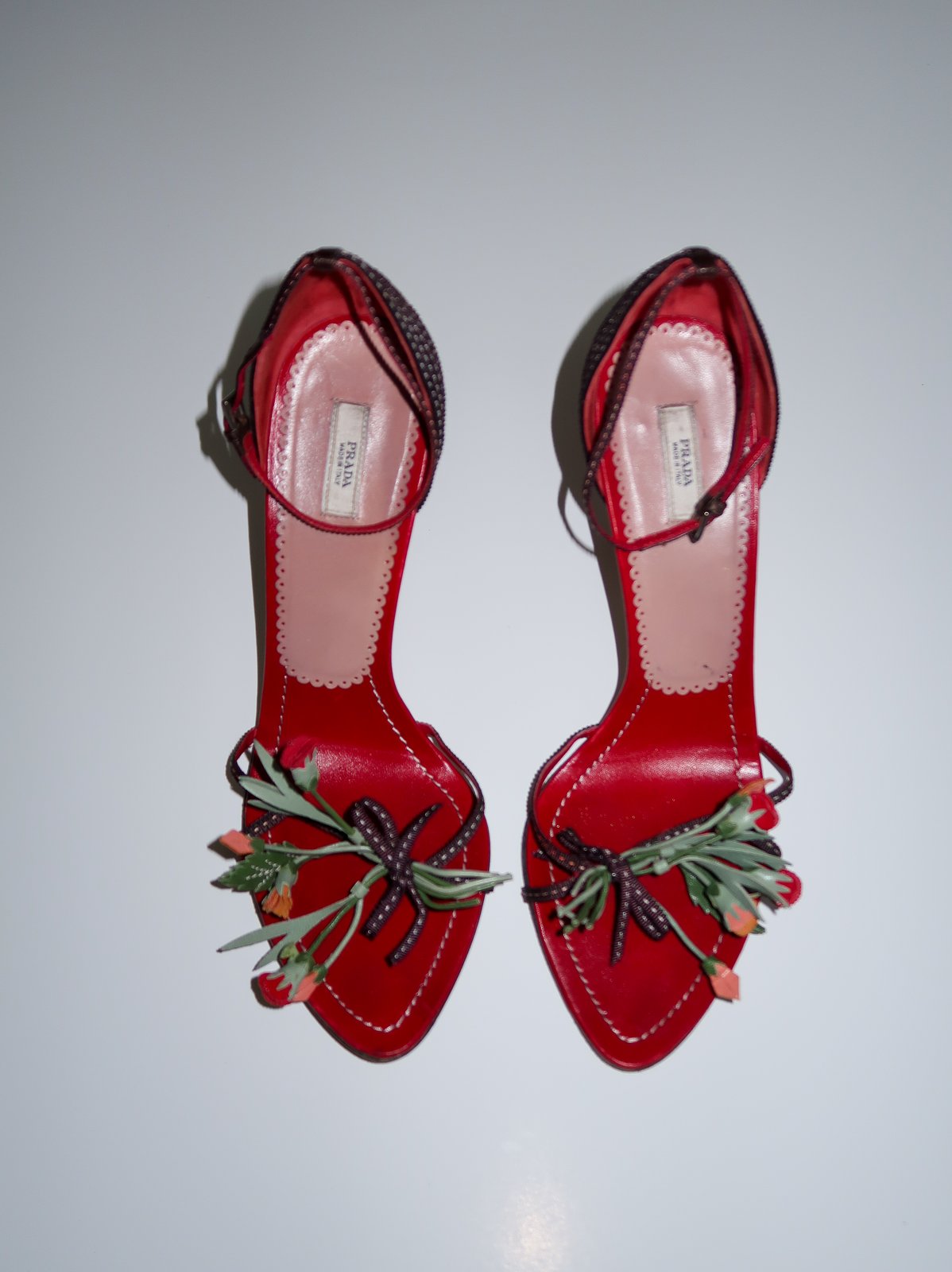 SUPER RARE* Prada Flower Bouquet Heels - EU 40 | G.IRL Co