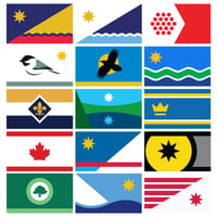 Image 1 of City Vision Flag (15 styles)