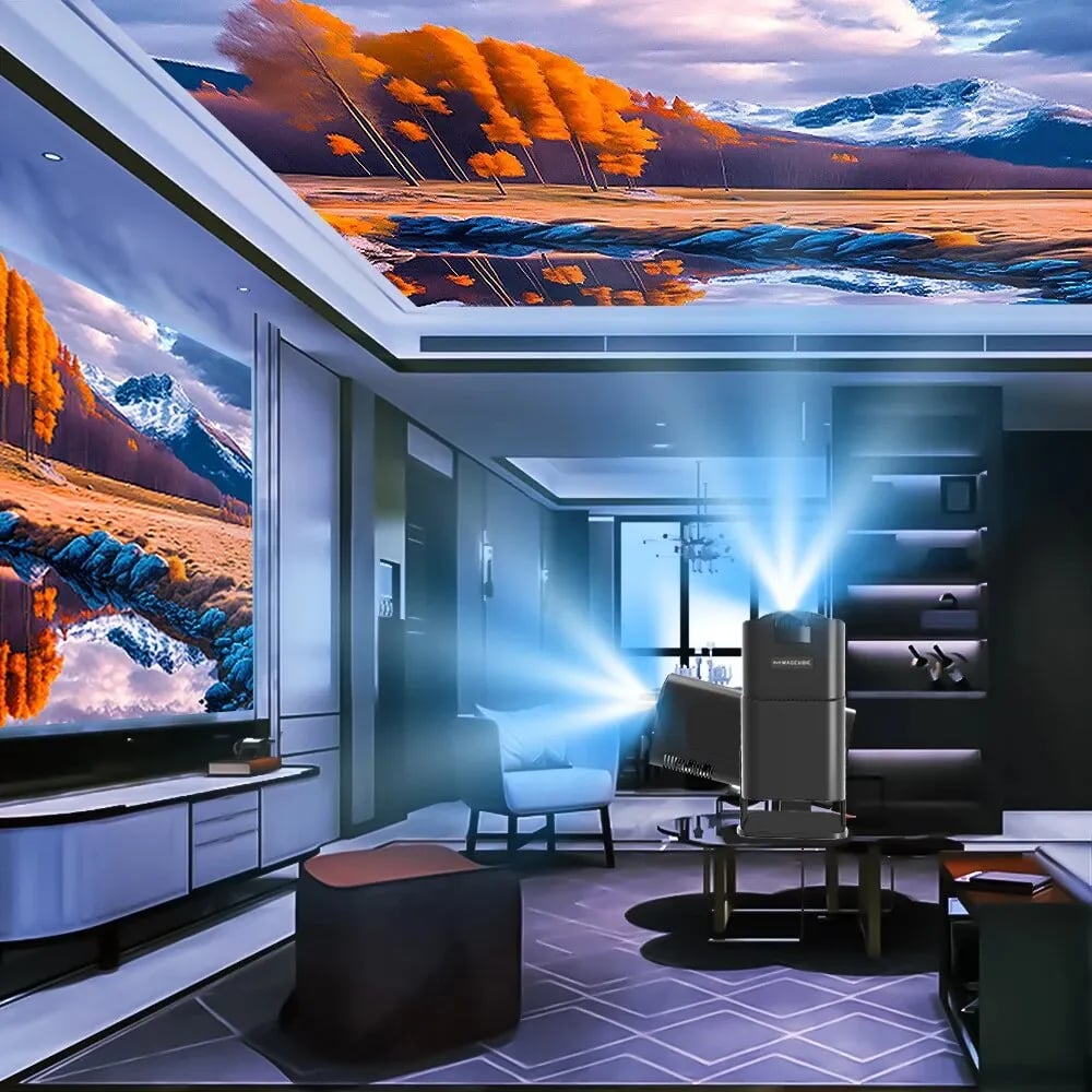 MSL 4K Native Projector | HY320, Android 11, 390ANSI, Dual WiFi6