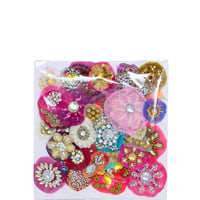 Image 2 of Mini Sari Embellishments Craft Pack 25 Pieces