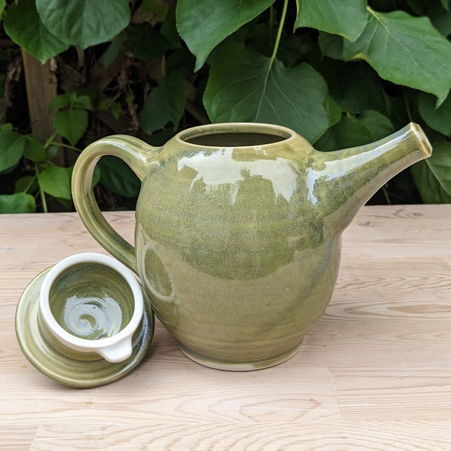 Image of Green Sweetie Teapot