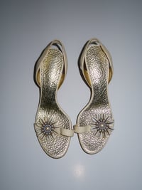 Image 1 of Guiseppe Zanotti Seashell Slingbacks - EU 39.5