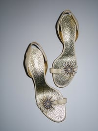 Image 2 of Guiseppe Zanotti Seashell Slingbacks IT 39.5