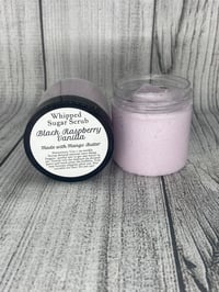 Image 1 of Black Raspberry Vanilla Whipped Sugar Scrub