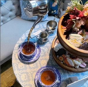 Image of Fabrics x Bridgerton GARDEN BLOOMS ( B  )