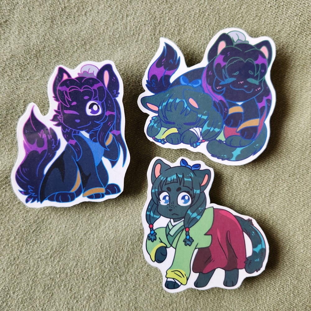 Image of Apothecary Cat Stickers