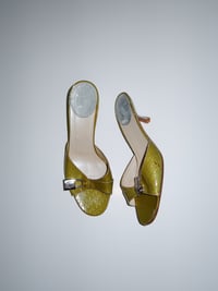 Image 4 of *RARE* Christian Dior Padlock Mules - EU 37.5