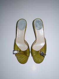 Image 1 of *RARE* Christian Dior Padlock Mules IT 37.5